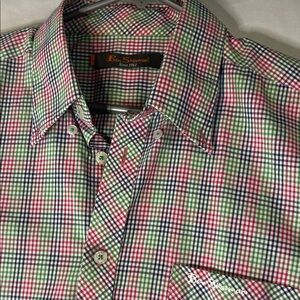 Ben Sherman Multicolor Checkered Men's Shirt size L